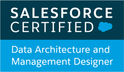 certificate Salesforce-data architecture management designer